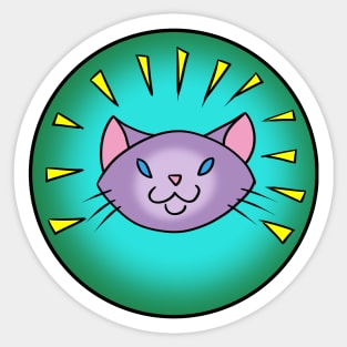 Catgod Sticker